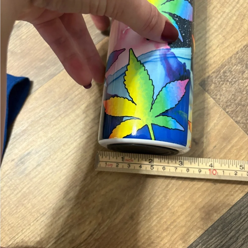 LGBTQ+ Pride Coffee Tumbler – Sliding Top, 420 Friendly